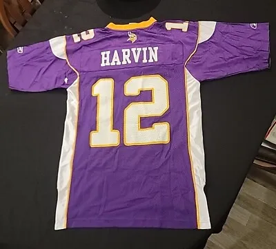 Nike Minnesota Vikings Percy Harvin Jersey On Field Men's Small Purple White NFL • $22.50