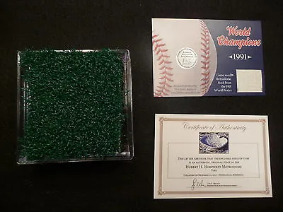 Minnesota Twins World Series Game Used Metrodome Turf N Roof! 1991 Edition • $12.99