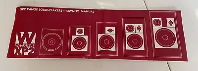 Vintage Wharfedale XP2 Range Loudspeakers-owners Manual  • £1