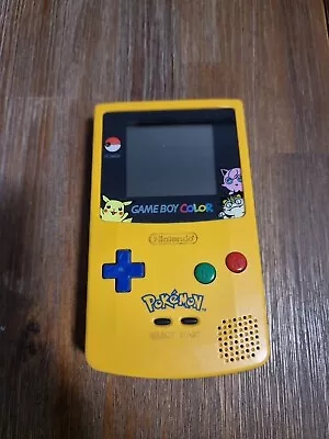 Nintendo Gameboy Color Console Pokemon Pikachu Yellow Edition  • $200