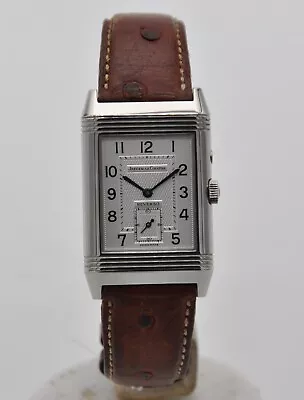 Jaeger-LeCoultre Reverso Duoface Steel GMT 42mm X 26mm 270.8.54 Q2718470 Manual • $5799