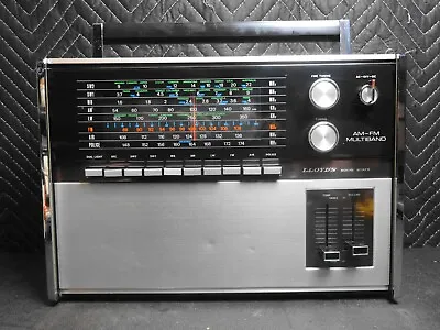 Vintage Lloyds N632b Multiband Portable (1970) Shortwave Radio Boombox Serviced! • $324.95