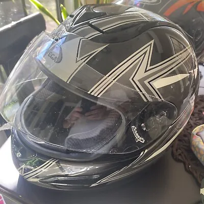 VEGA Full Face MOTORCYCLE HELMET Snell M2000 Dot MONTERY XPV Size XL • $35