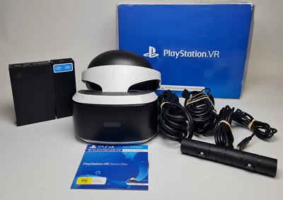 $199 • Buy Sony Playstation 4 VR Headset Camera Bundle PS4 Virtual Reality Set - CUH-ZVR1