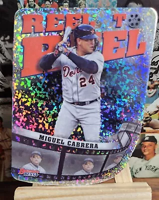 2023 Bowman's Best - MIGUEL CABRERA Mini Diamond Reel To Reel Die Cut Refractor • $1