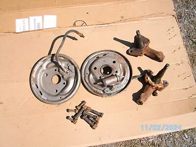 1962-70  10 Inch Front Brake Backing Plates Plymouth Dodge - Left And Right • $125