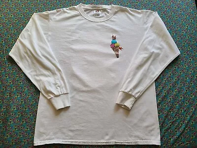 Vintage Gucci Mane Shirt Y2K Size Large Ice Cream BRRR Front Back Rap Shirt  • $50