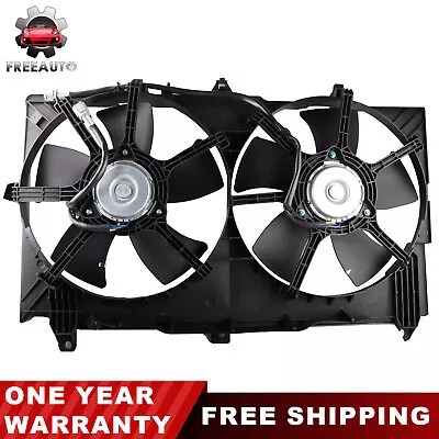 New Dual Radiator Cooling Fan ASSY FIT 03-06 Nissan 350Z 2003-2007 Infiniti G35 • $77.79