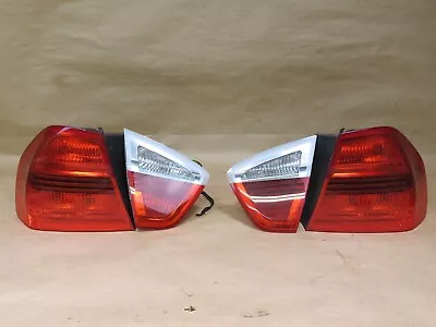 🥇06-08 Bmw E90 Rear Left & Right Side Outer Inner Brake Tail Light Lamp Set Oem • $186.85