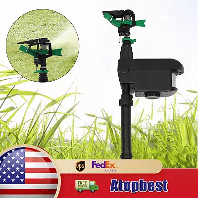 Adjustable Solar Garden Animal Repeller Water Sprinkler Sensor Motion Activated • $41