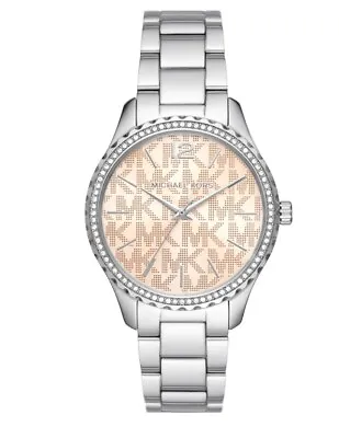 Michael KORS Layton Woman Watch Stainless Steel Bracelet MK7298 Aut • $129.99