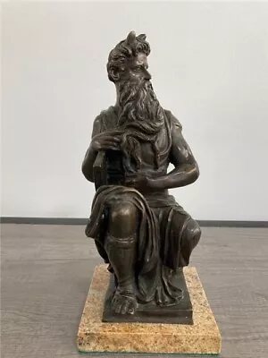 Michelangelo Bronze Sculpture  Moses  Signed And Numbered • $525