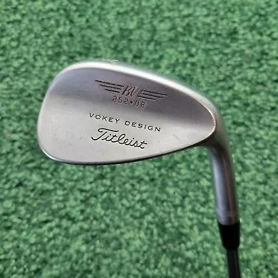 Titleist Vokey Wedge 52° Gap Wedge RH BV 252 08 Vokey Design Dybamic Gold S Flex • $39.95