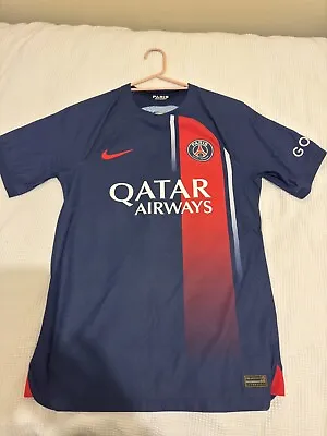 Nike PSG Authentic Dri-Fit ADV Home 2023/24 MBAPPE Jersey SMALL • $75