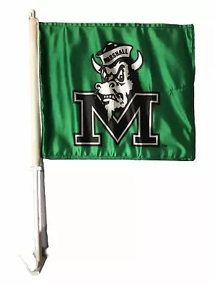 Marshall The Herd Car Flag - Clips On Car Window - 15  X 11  Flag On A Pole • $7.99