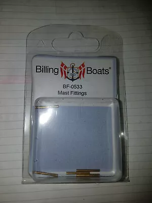 BILLING BOATS - BF-0533 Mast Rung Fitting (5) 6 X 11mm BRAND NEW • $8