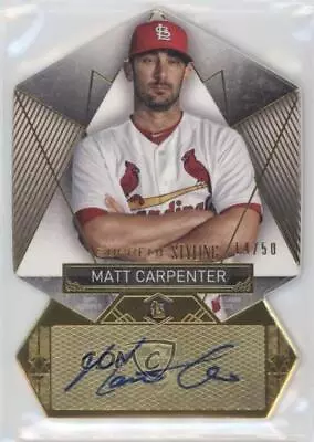 2014 Topps Supreme Supreme Stylings Auto /50 Matt Carpenter #SS-MCR Auto • $29