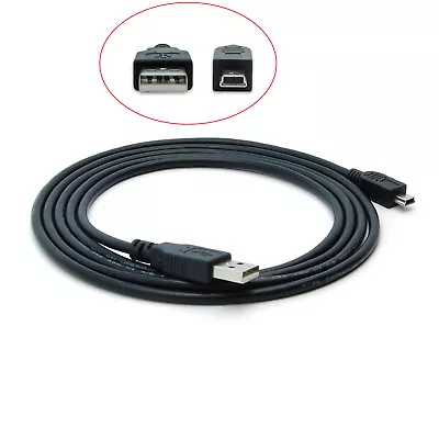 15Ft USB 2.0 Type High Speed Type A Male To Mini B 5 Pin Male Camera Data Cable • $10.99