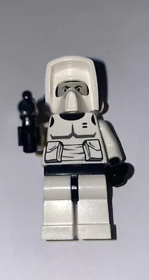 LEGO Scout Trooper Minifigure 9489 SW  Balaclava Head Gear & Gun • $6