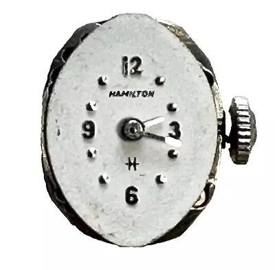 Hamilton 761 Ladies 22 Jewel Mechanical Watch Movement 24 Hr Run Test Kept Time • $21.38