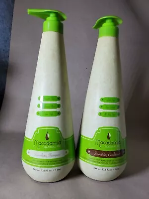 NIB $113 Macadamia 🌰Natural Oil Salon Smoothing Shampoo Conditioner Set 1ltr • $53.50