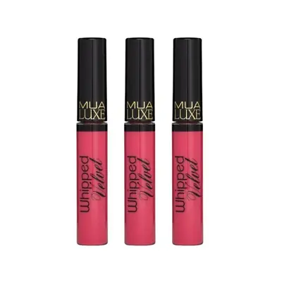 3 MUA LUXE Whipped Velvet Lip Gloss Lip Colour Ritzy • £4.99