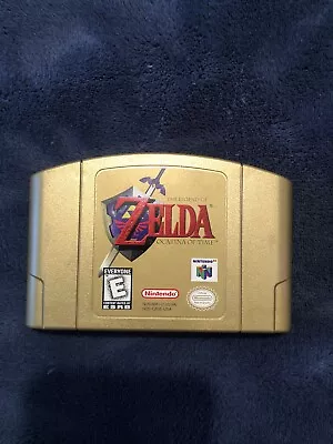 The Legend Of Zelda: Ocarina Of Time - Gold Collector's Edition Nintendo 64 N64 • $109.99