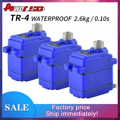 £20.76 • Buy PowerHD TR-4 TR4 Mini 2.6KG Waterproof Metal Gear Servo For Traxxas TRX4 RC Car