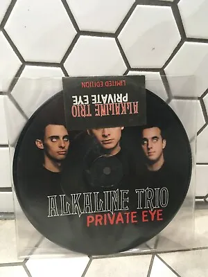 £15.98 • Buy Alkaline Trio  Private Eye 7” Vinyl Picture Disc Sealed New Vinyl Punk Blink 182