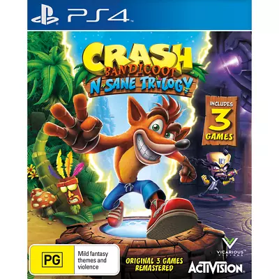 Crash Bandicoot: N-Sane Trilogy  - PlayStation 4 • $44