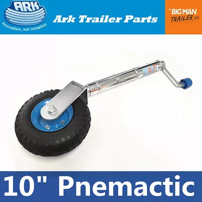 ARK 10  Pneumatic Trailer Jockey Wheel Clamp On Style JWN10CP • $120