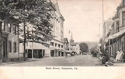 Emlenton Pa. Main Street Venango Co. Vintage Postcard • $8.95