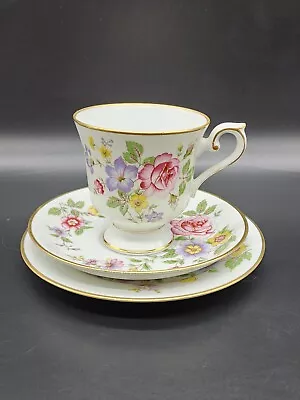 Vintage Noritake Contemporary Trio Cup Saucer Plate Floral Fine China 2780 • $34.95