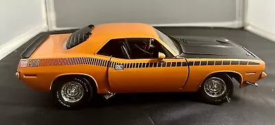 Ertl  1970 Plymouth Hemi Cuda AAR Coupe 1:18 Scale Orange • $50