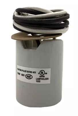 80/1103 Satco Mogul Base 4kv Skt W/40  14ga Sf-2 Leads 2 1/8  Diameter • $14.99