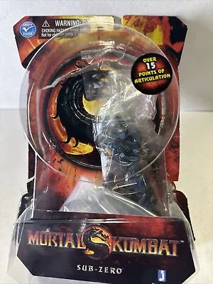 Mortal Kombat Sub-Zero 4” Action Figure Jazwares Opened • $40