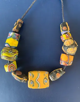 Antique Venetian - African Trade Beads - Millefiori Italian Glass • $15