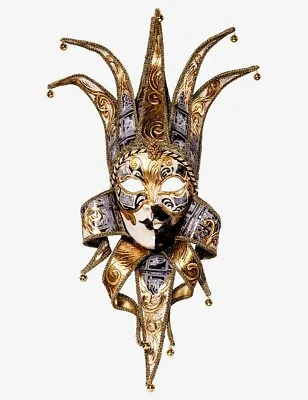 Venetian Mask Jolly Latina Made In Venice Italy! • $251.99