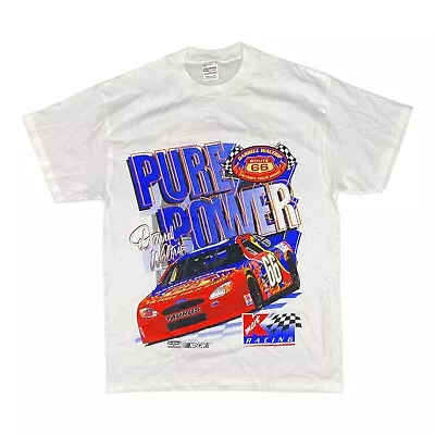 Vintage  T-Shirt Darrel Waltrip NASCAR K-Mart Route 66 Pure Power Men’s Large • $54.95