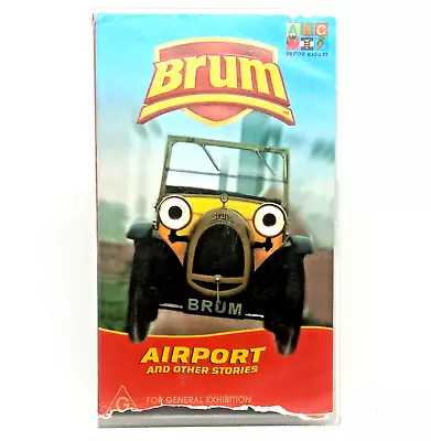 BRUM Airport And Other Stories VHS PAL ABC For Kids - 5 Episodes • $20