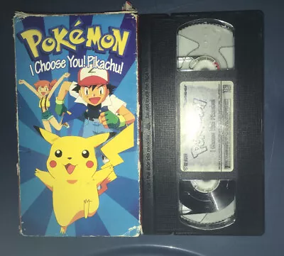 Pokemon Vol. 1: I Choose You Pikachu (VHS 1998 Dubbed) • $5.99