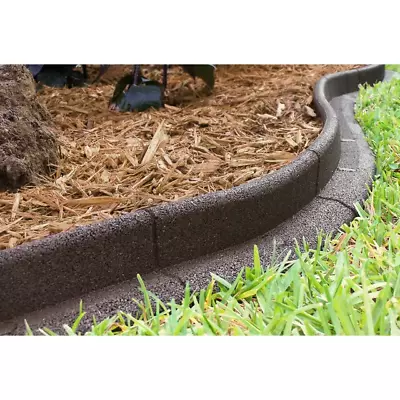 Eco Border 3  X 48  Brown Rubber No Dig Landscape Garden Border Edging (Pack 6) • $60