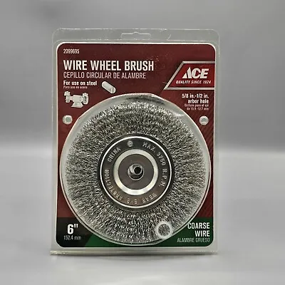 Coarse Wire Wheel Brush 6   #2099695  • $7.88