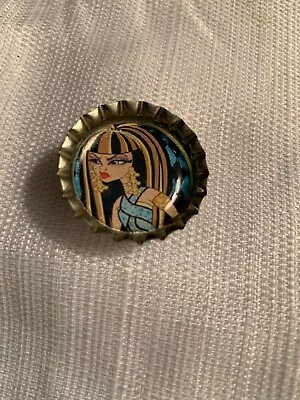 Unbranded NWOT Charms For Crocs Shoe Monster High “Angry Cleo” Bottle Cap  • $7.50