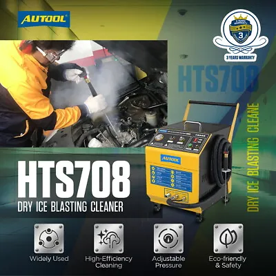 £2579.99 • Buy Dry Ice Blast Cleaning Machine Carbon Deposit Paint Grease Cleaning Equipment