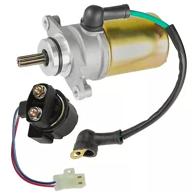 Starter & Relay Solenoid For Yamaha Raptor 80 YFM80 2002-2008 Atv New • $31.24