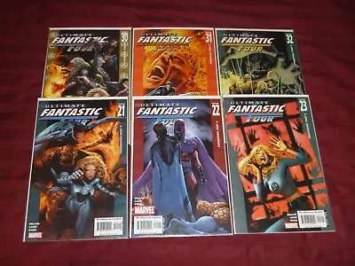 Ultimate Fantastic Four #21-23 30-32 Comic Lot 1st Marvel Zombies • $61.73