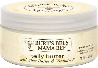 Burt's Bees Mama Bee 6.5 Oz. Belly Butter Fragrance Free Lotion • $12.39