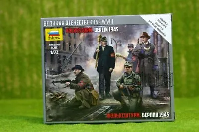£4.25 • Buy Zvezda GERMAN VOLKSTURM BERLIN 1945 1/72 6272