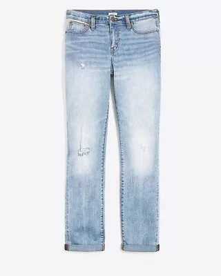J.Crew Factory Boyfriend Jeans In Key West Wash 27 4 J2917 Distressed  • $10